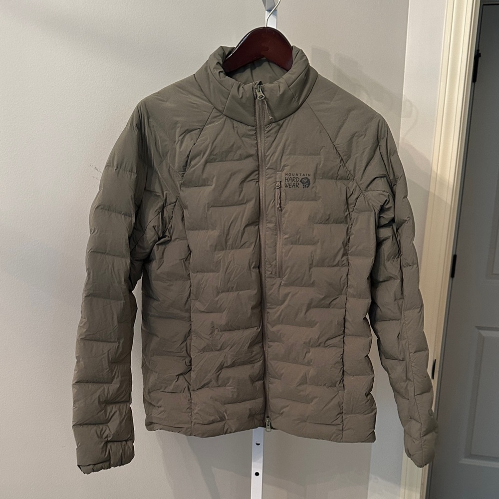 Mountain Hardwear Khaki Puffer Jacket